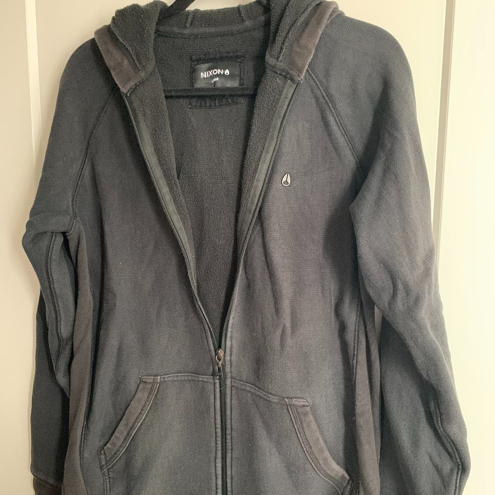 Black NIXON Hoodie